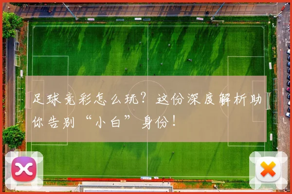 足球竞彩怎么玩?这份深度解析助你告别“小白”身份!